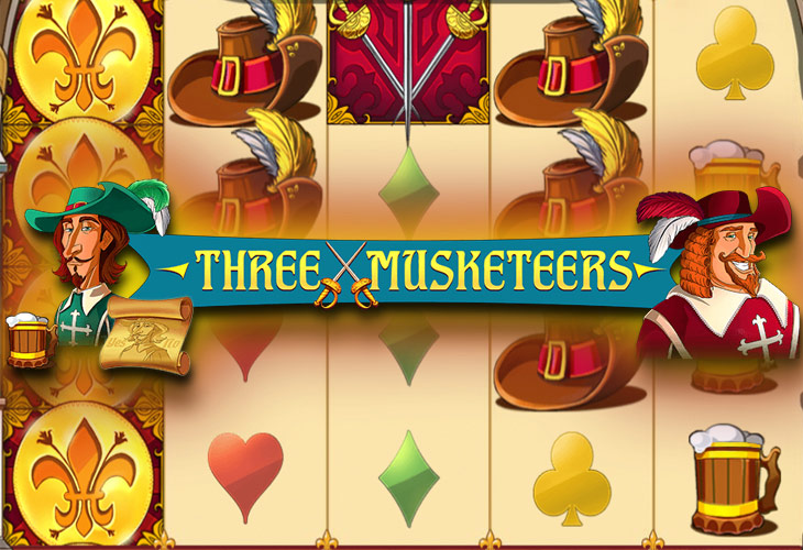 Three Musketeers - Red Tiger Gaming slot at Kasyno BeepBeep Casino